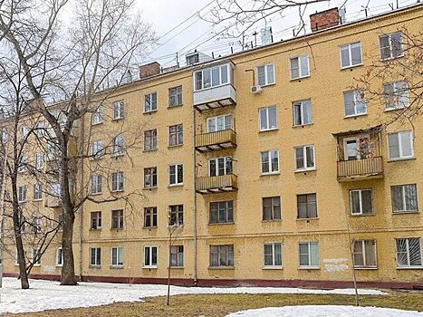 Фасад первого московского дома-коммуны на юге столицы отремонтируют до конца года