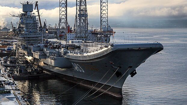 Суд установил детали пожара на авианесущем крейсере «Адмирал Кузнецов»