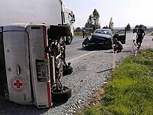 В Афанасьевском районе лжескорая попала в ДТП