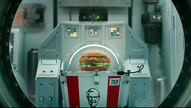 Компания KFC запустит свой гамбургер в космос