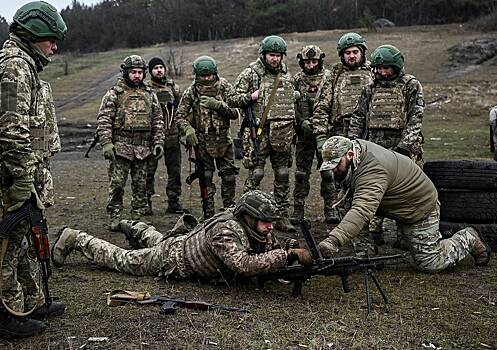 Жители украинского города избили сотрудников военкомата