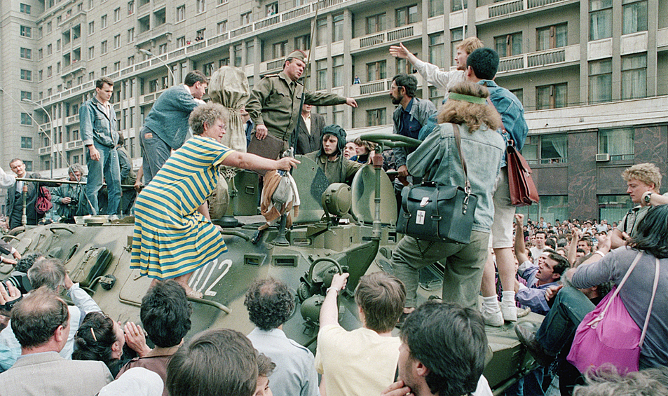 Августовский путч, Москва, 19 августа 1991 г.
