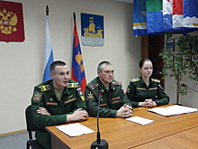 Командование и курсанты ВА РХБЗ приняли участие в военно-патриотической акции «День призывника»