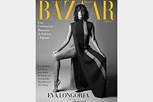 48-летняя Ева Лонгория снялась для обложки журнала в оголяющем тело платье