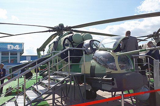 Вертолет Ми-24П модернизируют до уровня машин нового поколения