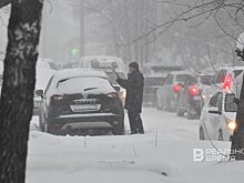 Администрация двух районов Казани обратилась к водителям из-за уборки снега