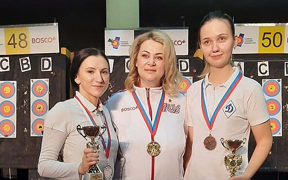Рязанская лучница завоевала серебряную медаль на Чемпионате России