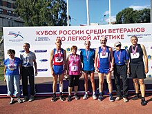 Спортсмен из Щелкова завоевал золото на Кубке РФ по легкой атлетике среди ветеранов
