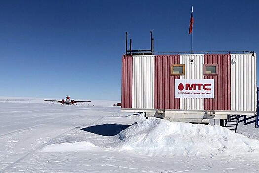 МТС установил в Антарктиде базовую станцию