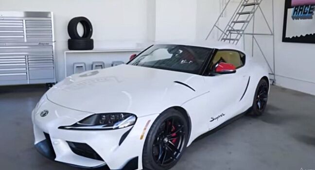 Гонщик превратит Toyota Supra в дрифт-кар с мотором из Формулы-1