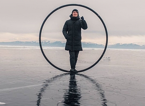 Мировой рекордсмен снял ролик на Байкале