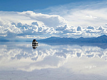 Найдено место, где небо сливается с землей