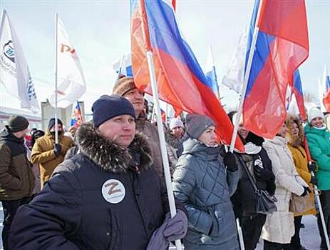 В Самаре прошла всероссийская патриотическая акция железнодорожников "Своих не бросаем"