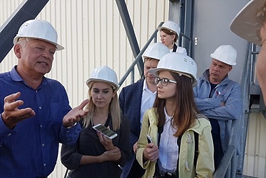 Представители ОНФ посетили московский мусоросжигательный завод в Бирюлеве Западном