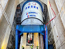 Тоннелепроходческий комплекс «Лилия» переместили без монтажа к новой стройплощадке московского метро