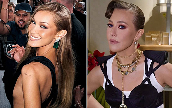 Ксения Собчак оценила смелое фото Беллы Хадид: «Рискнете повторить?»