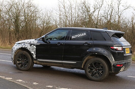 Range Rover Evoque готовится к смене поколений (Фото)
