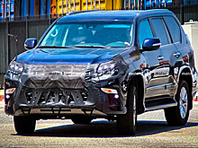 Lexus приступил к тестам близнеца Toyota Land Cruiser Prado