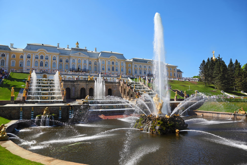 Петергоф, Санкт-Петербург, Россия, Европа