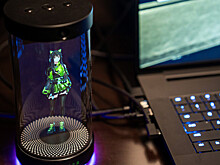 Razer представила умную колонку с аниме-девушкой внутри