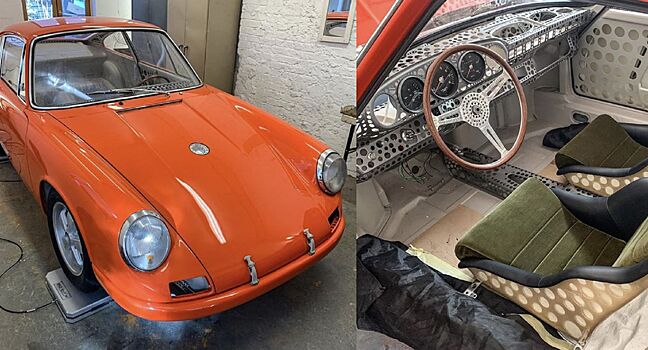 Старый Porsche 911 решили сделать самым лёгким в мире