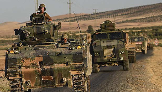 Турецкие войска вошли в район Кобани на севере Сирии