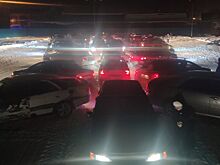 Междуреченцы бросили вызов новокузнечанам из-за огромной елки из машин