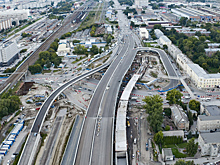 Шестой съезд открыли на левобережной развязке четвертого моста в Новосибирске