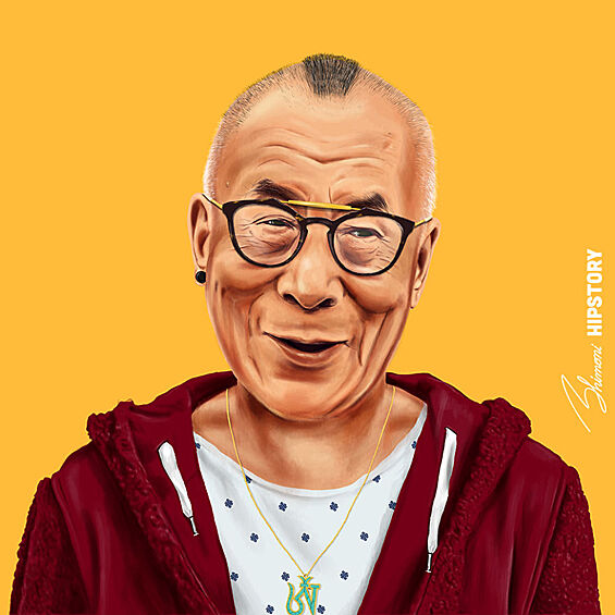 Далай-лама XIV – духовный лидер последователей тибетского буддизма, лауреат Нобелевской премии мира.