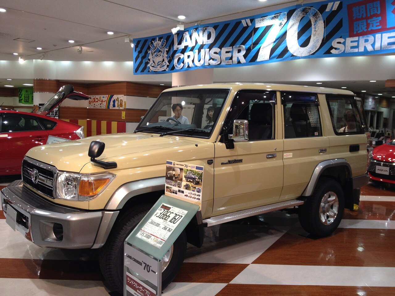 На рынке России предлагаются рамные внедорожники Toyota Land Cruiser 70 -  Рамблер/авто