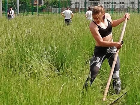 В станице Динской завершился очередной вид программы Сельских игр Кубани