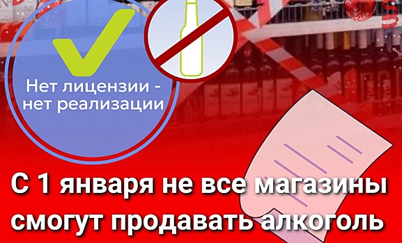 В ЛНР не все магазины смогут торговать алкоголем с 1 января