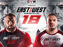 Армрестлинг. East vs West 18. Леван поборется с Гаспарини, Ларратт против Курдечи, Тодд встретится с Дзерановым, другие поединки