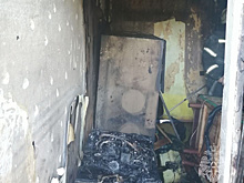 В Самаре из-за пожара в пятиэтажке пострадали ребенок и пенсионерка