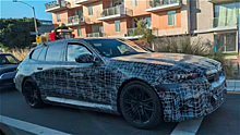 Новая BMW M5 Touring 2025 года тестируется в Америке