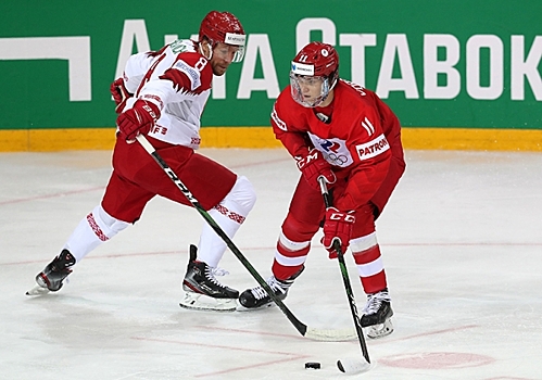 Российские хоккеисты разгромили белорусов