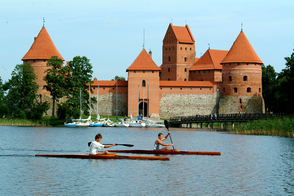 Тракайский замок, Литва, Европа