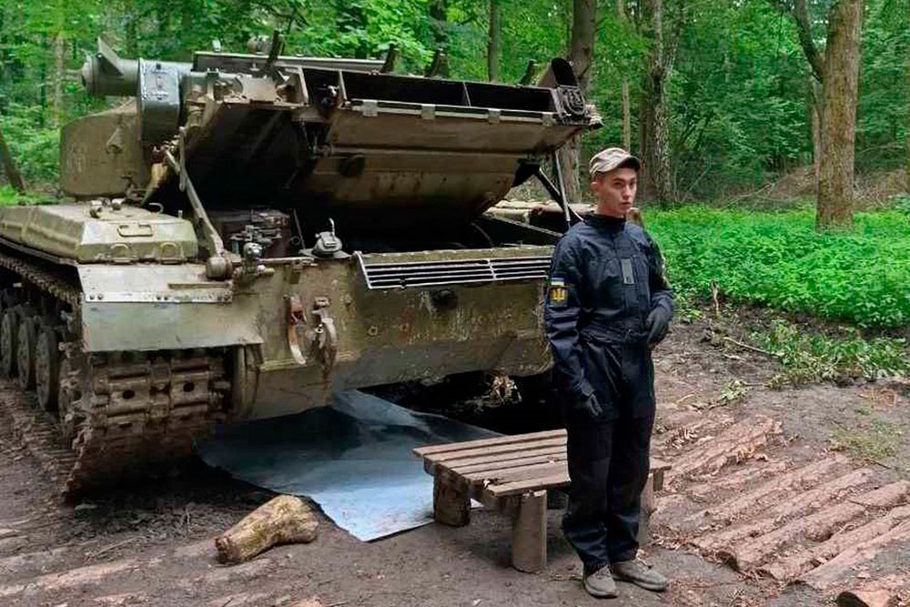 В ВСУ используют музейный экспонат  опытный танк Объект-476 Кедр