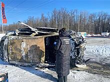 Водитель, въехавший на горящей машине в АЗС, признался в употреблении наркотиков