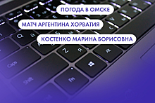 Погода в Омске, матч "Аргентина" - "Хорватия" и Костенко Марина Борисовна. Что ищут омичи в интернете 14 декабря.