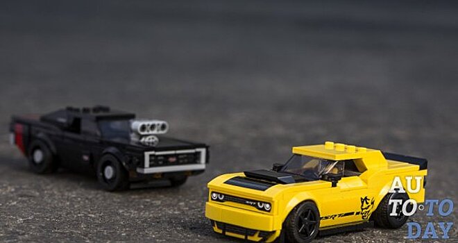 Dodge Challenger SRT Demon построили из кирпичей Lego