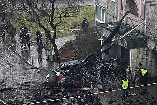 Названа причина крушения вертолета с главой МВД Украины