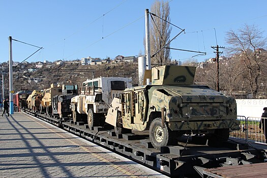 Захваченную у бандитов «ИГИЛ» военную технику привезут в Ижевск 11 апреля