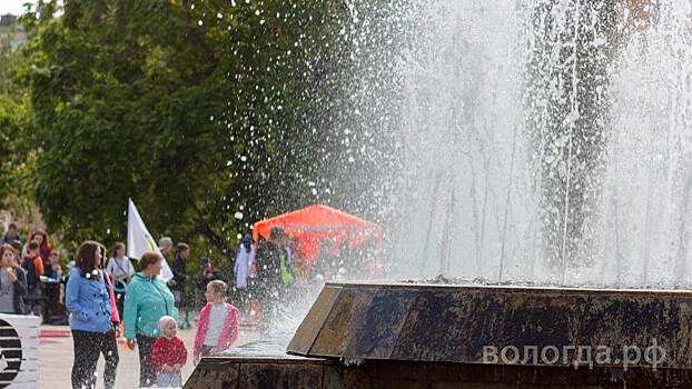 Фонтаны в Вологде начнут работать в первой половине июня