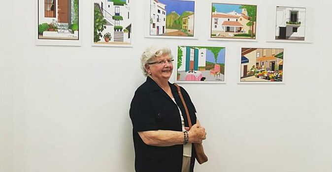 89-ти летняя бабушка привлекла внимание общественности своими рисунками в Paint