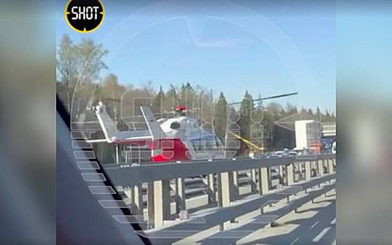 Смертельное ДТП с участием шести автомобилей в Москве попало на видео