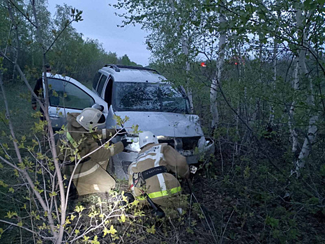 В Самарской области после столкновения "Ларгуса" и иномарки пострадали два человека