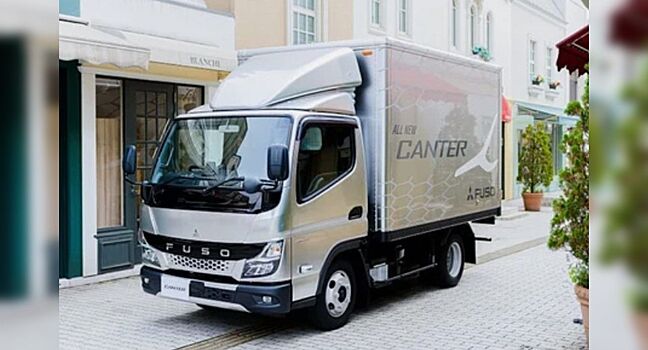 Mitsubishi Fuso Truck and Bus Corporation представила новый легковой грузовик Canter