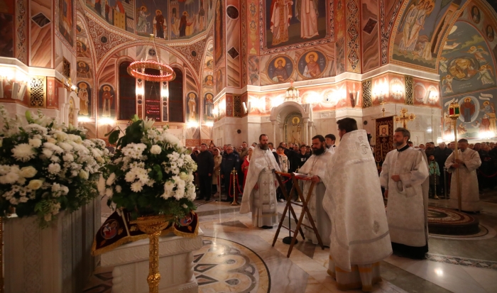 Андрей Бочаров поздравил с Пасхой епископа Иоанна
