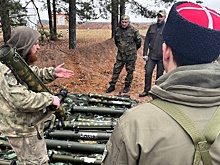 Казаки Северо-Запада отработали боевые навыки на полигоне в Ленобласти